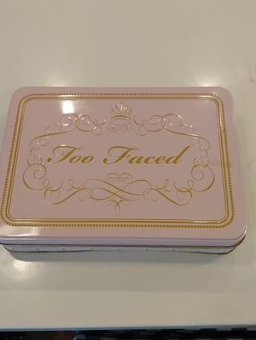 Too Faced Pink and Gold Complete Makeup Tin.....NEW